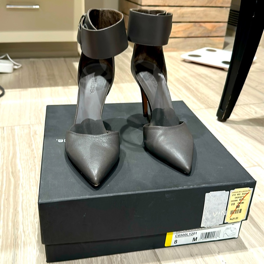 Vince grey heels